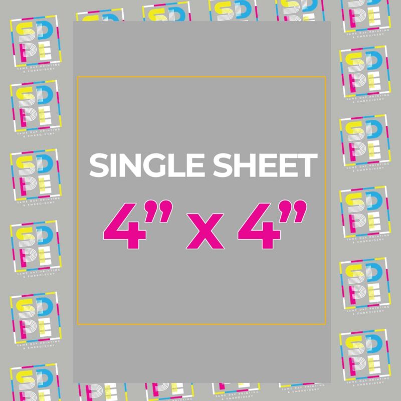 Order 4"x4" DTF Transfers on a Single Sheet Thumbnail