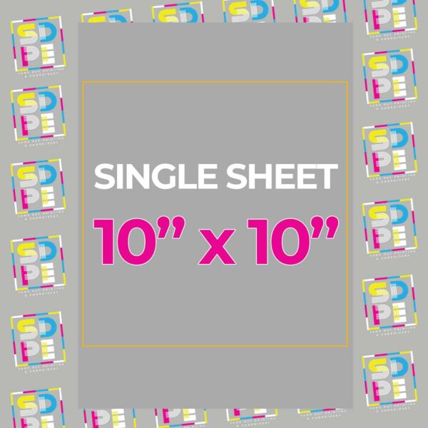 Order 10"x10" DTF Transfers on a Single Sheet Thumbnail