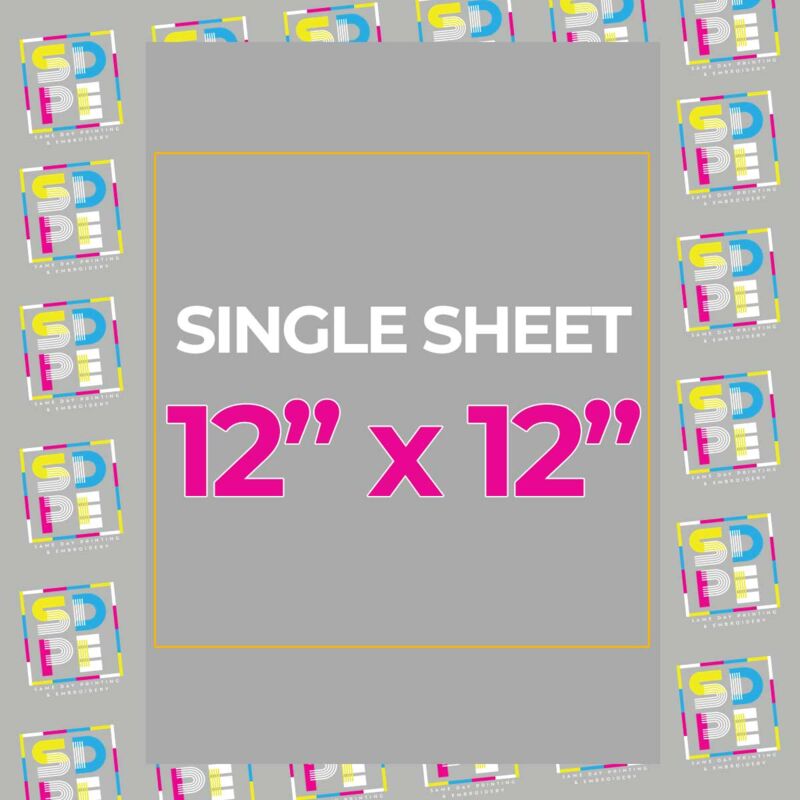 Order 12"x12" DTF Transfers on a Single Sheet Thumbnail